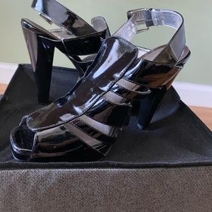 Black heels, size 9